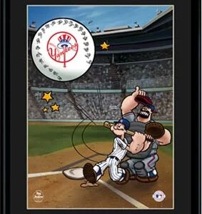 Texas Rangers 14 x 20 Looney Tunes Limited Edition Fine Art Print