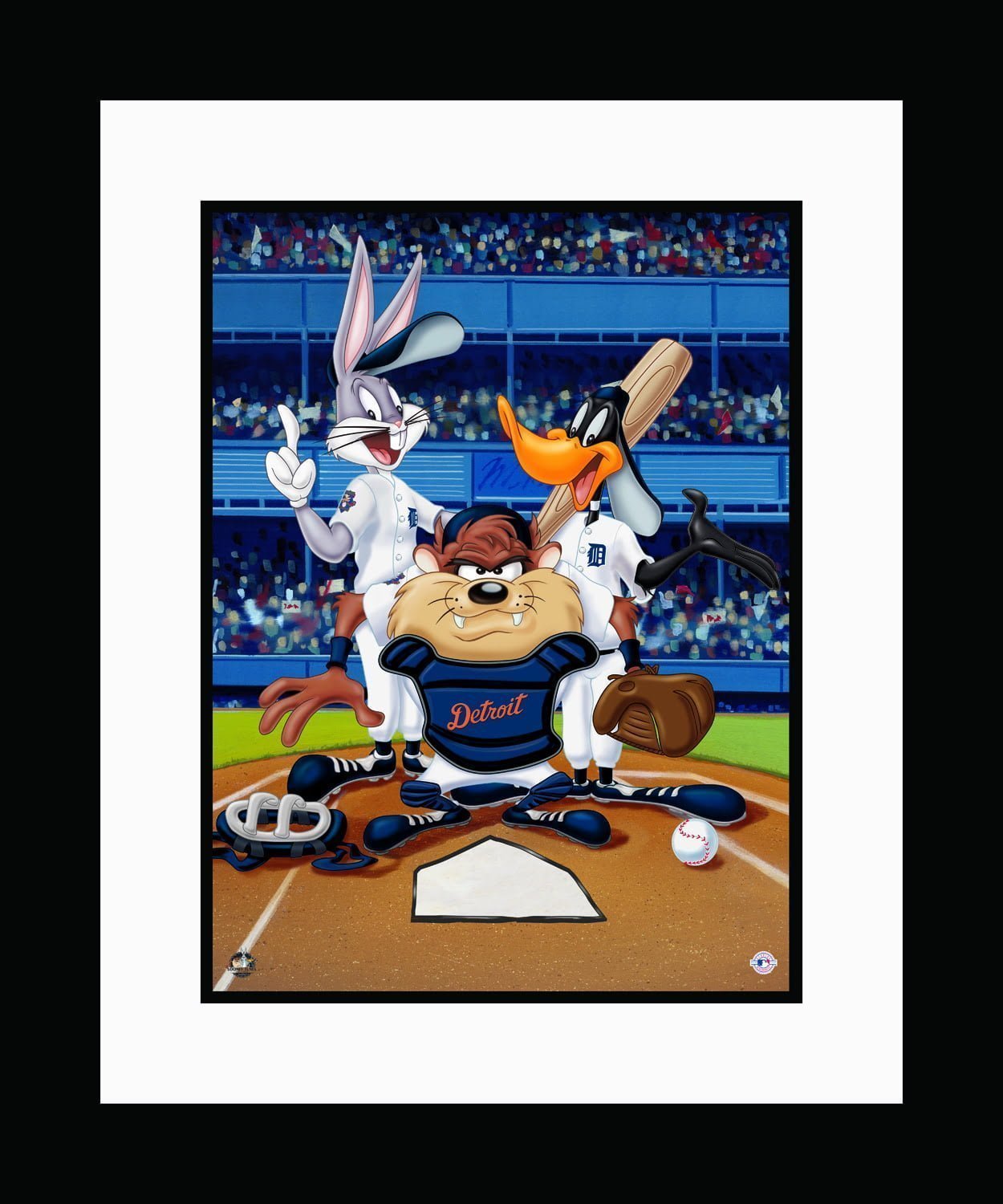 Lola Bunny x MLB Yankees Limited Edition Fine Art Print