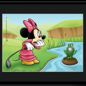 disney-minniegolf-frog-11×14-framed-lg